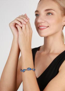 Blau - Petit Glamour - Armband von Konplott